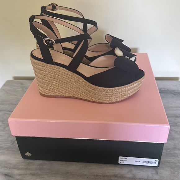 Authentic Kate Spade Thelma Wedge New never worn size 6.5 - Picture 2 of 4